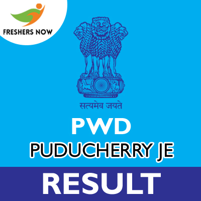 PWD Puducherry JE Result 2019