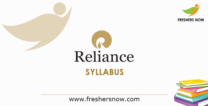 Reliance Syllabus