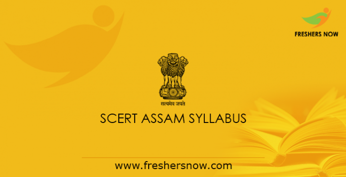 SCERT Assam Syllabus 2019