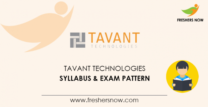 Tavant Technologies Syllabus 2020