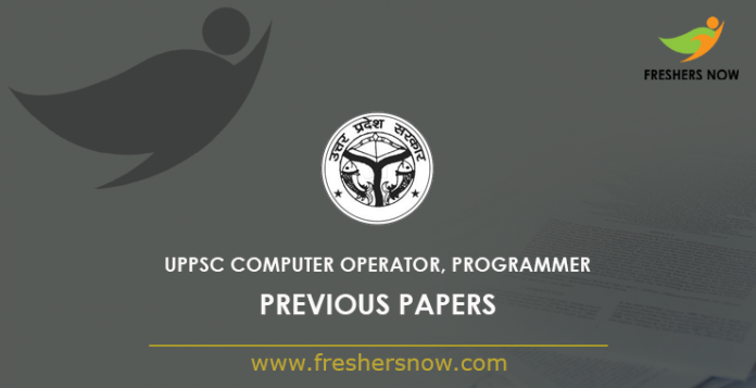 UPPSC Computer Operator Previous Papers