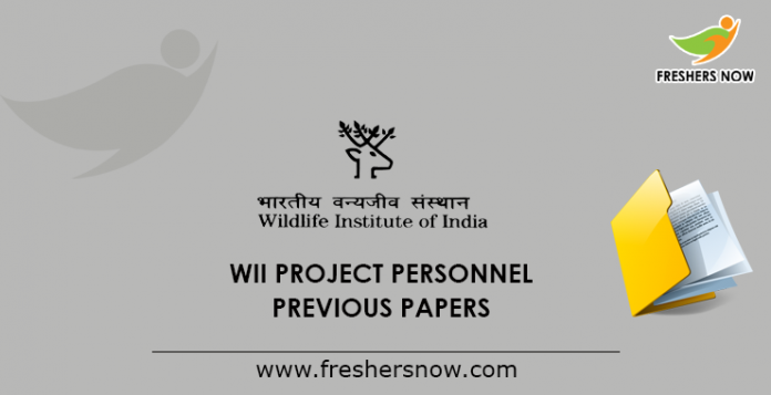 WII Project Personnel Previous Papers
