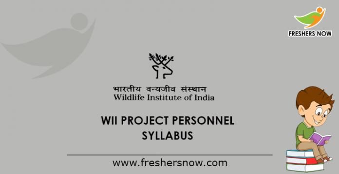WII Project Personnel Syllabus 2019