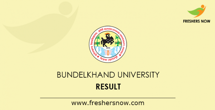 Bundelkhand University Result 2019
