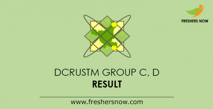 DCRUSTM Group C D Result 2019