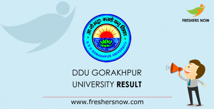 DDU Gorakhpur University Result