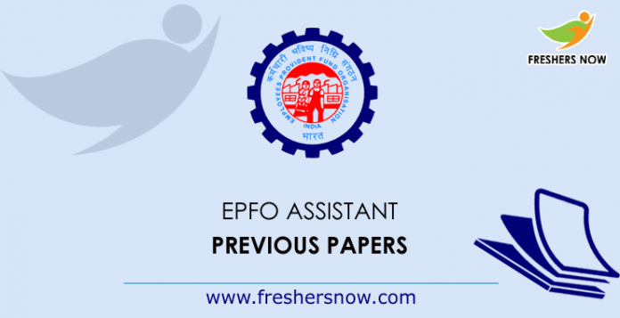 EPFO Assistant Previous Papers
