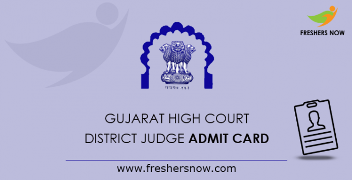 Gujarat High Court District Judge Admit Card 2022 Released 0230