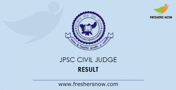 JPSC Civil Judge Result 2019