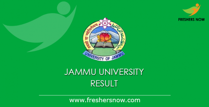 Jammu University Results