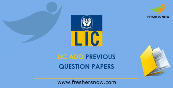 LIC ADO Previous Papers