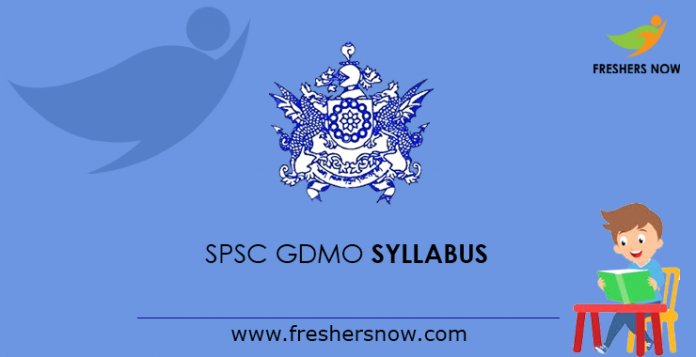 SPSC GDMO Syllabus 2019