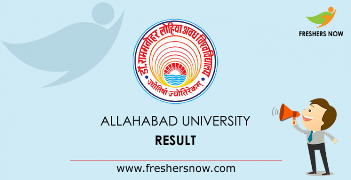 Allahabad University Result