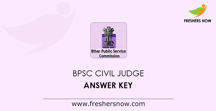 BPSC Civil Judge Mains Answer Key 2021 | 31st Judicial ...