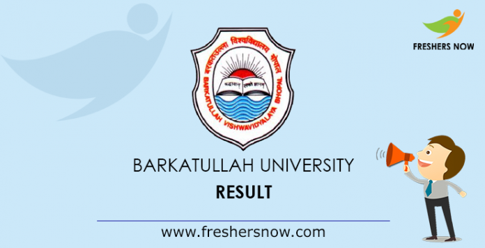 Barkatullah University Result