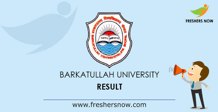 Barkatullah University Result 21 Out Bu Bhopal B A B Sc M A M Sc