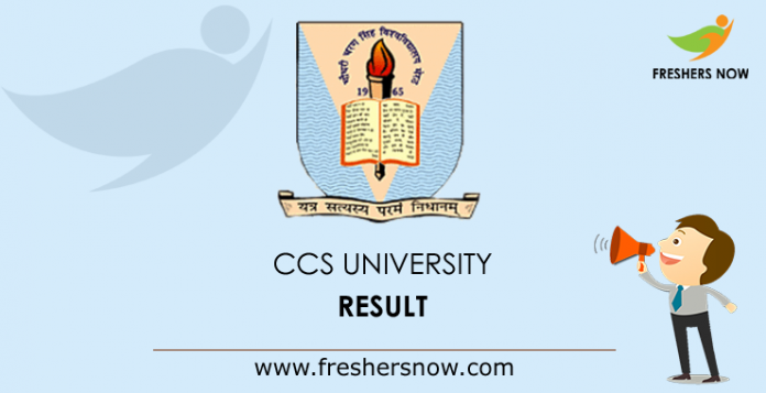 CCS University Result 2019