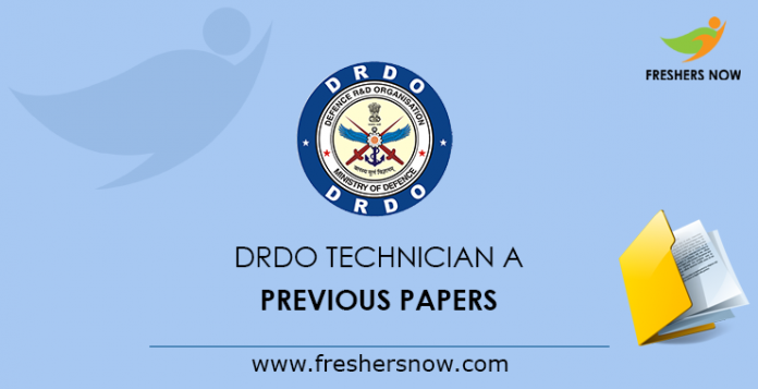 DRDO Technician A Previous Papers