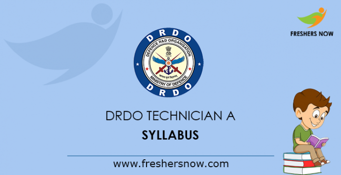 DRDO Technician A Syllabus
