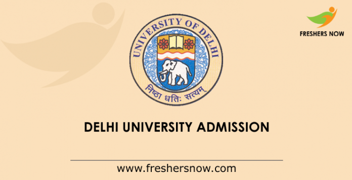 Delhi University Admission 2019