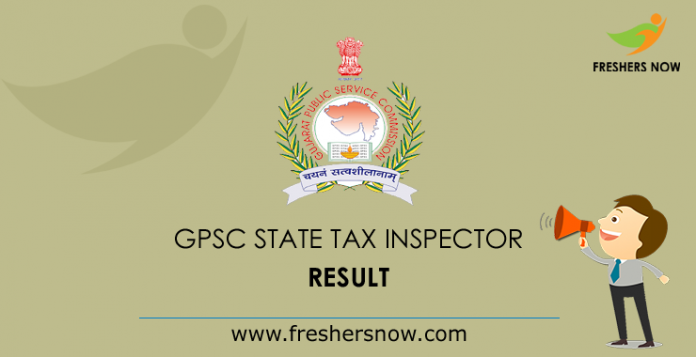 GPSC State Tax Inspector Result