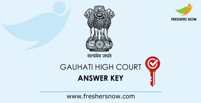 Gauhati High Court Answer Key 2019