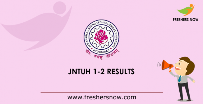 JNTUH B.Tech 1-2 Results 2019