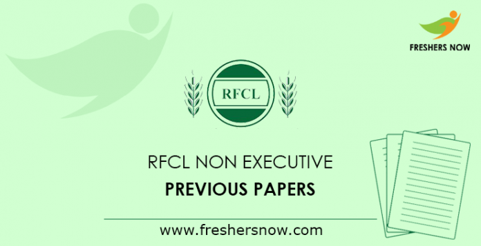 RFCL Non Executive Previous Papers