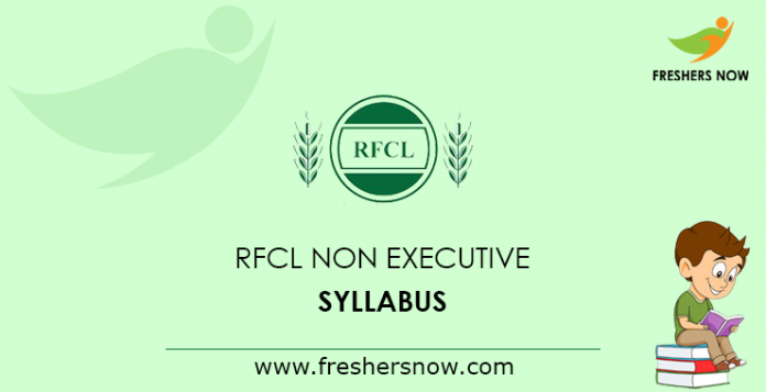 RFCL Non Executive Syllabus 2019
