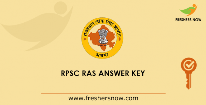 RPSC RAS Answer Key 2019