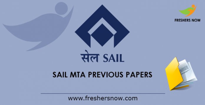SAIL MTA Previous Papers
