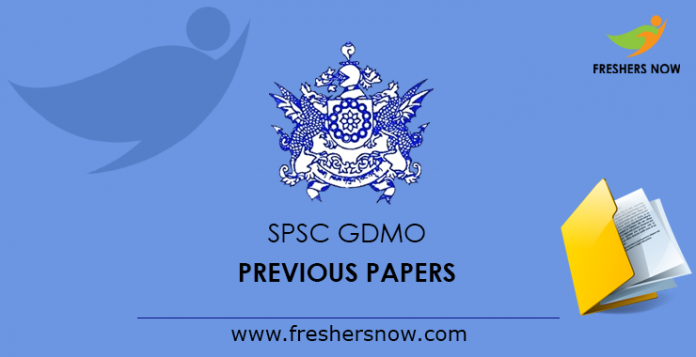 SPSC GDMO Previous Papers