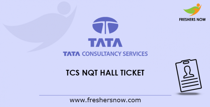 TCS NQT Hall Ticket 2019