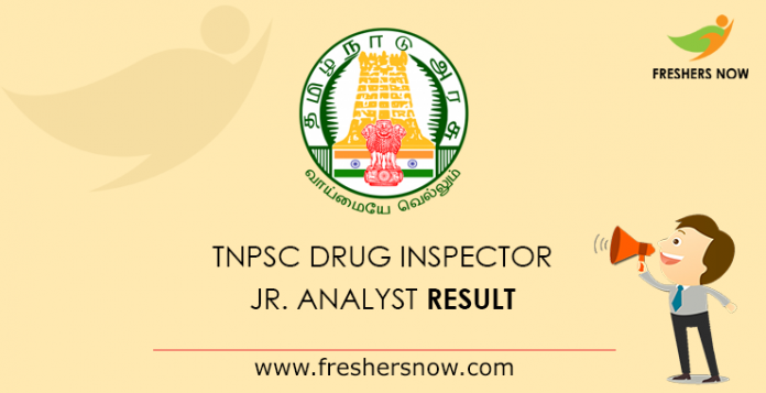 TNPSC-Drug-Inspector,-Jr.-Analyst-Result