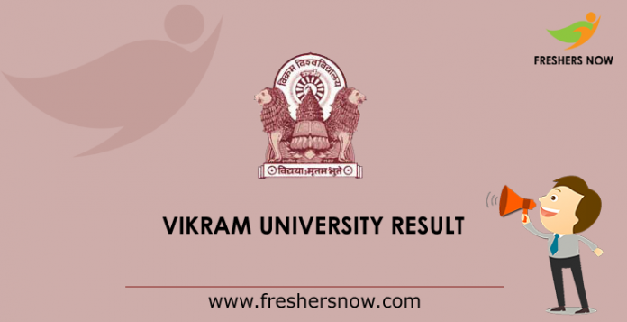 Vikram University Result 2019