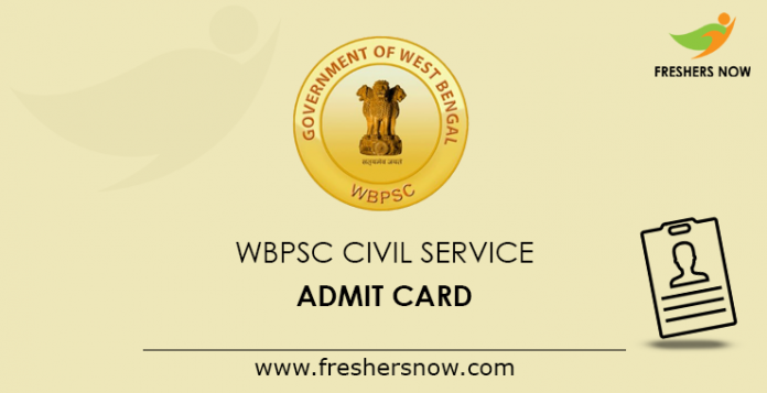 WBPSC-Civil-Service-Admit-Card