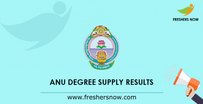 ANU Degree Supply Results 2019