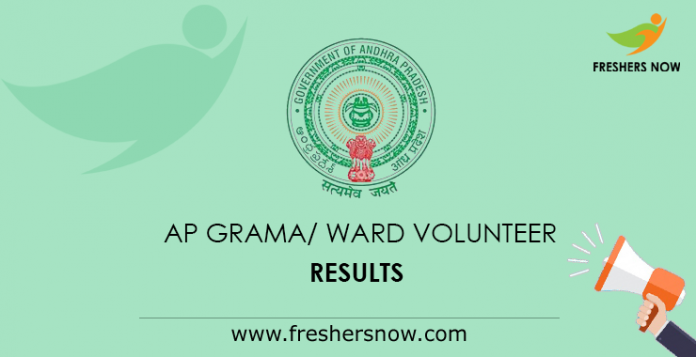 AP Grama/ Ward Volunteer Results