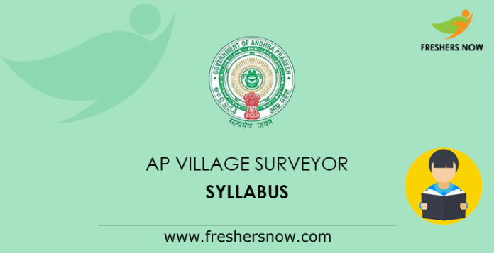 AP Village Surveyor Syllabus