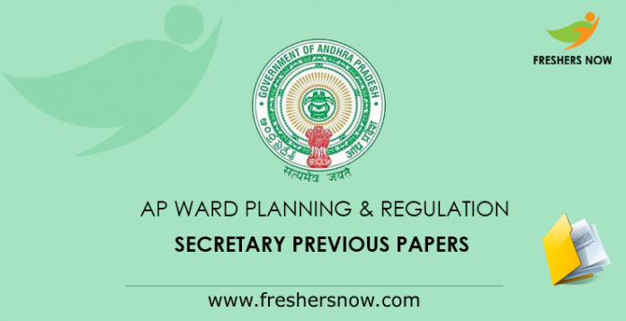 AP Ward Planning & Regulation Secretary Previous Papers (1)