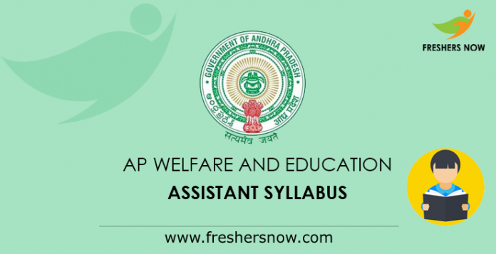 AP Welfare and Education Assistant Syllabus