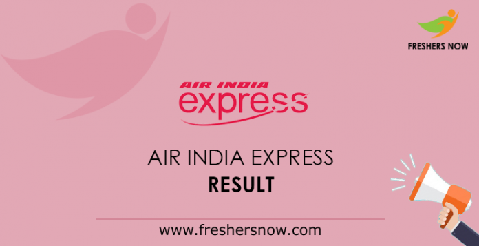 Air India Express Result