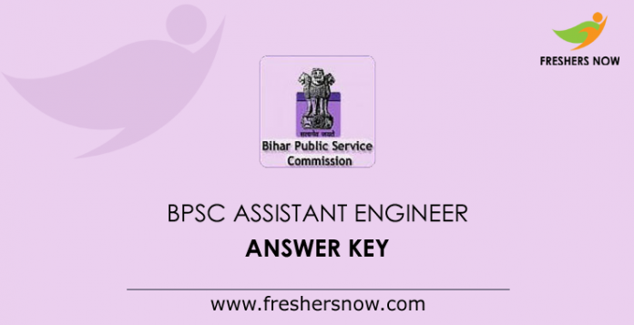 BPSC Assistant Engineer Mains Answer Key 2019