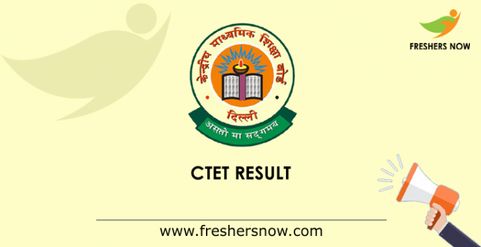 Ctet Result 2019 Out Ctet Nic In Cut Off Merit List Dec Session