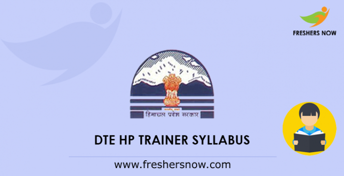 DTE HP Trainer Syllabus