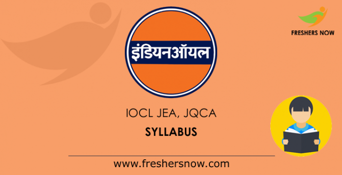 IOCL-JEA,-JQCA-Syllabus-Pattern