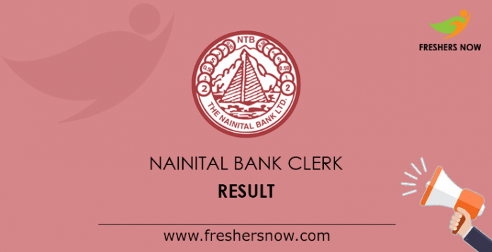 Nainital Bank Clerk Result
