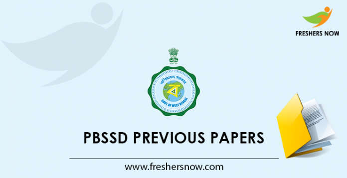 PBSSD Previous Papers