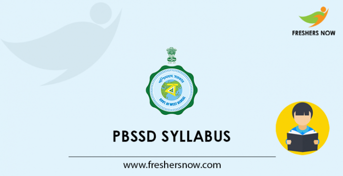 PBSSD Syllabus