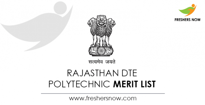 Rajasthan-DTE-Polytechnic-Merit-List